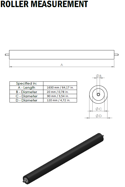 Rubber Roller for ROLLSROLLER